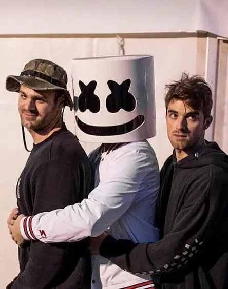 Marshmello and The Chainsmokers
