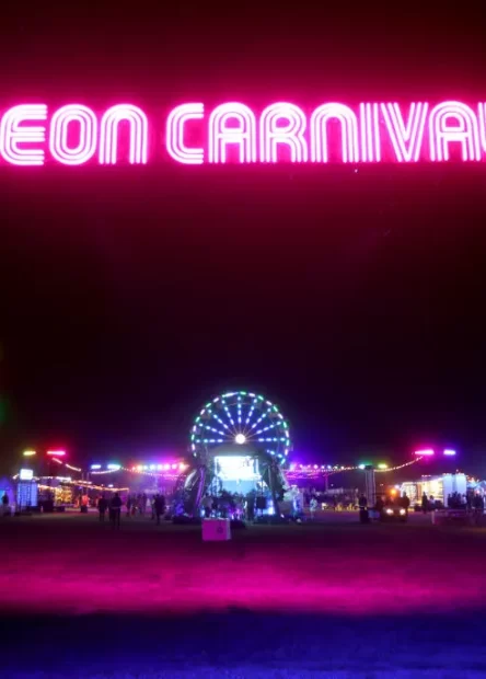 coachella neon carnival