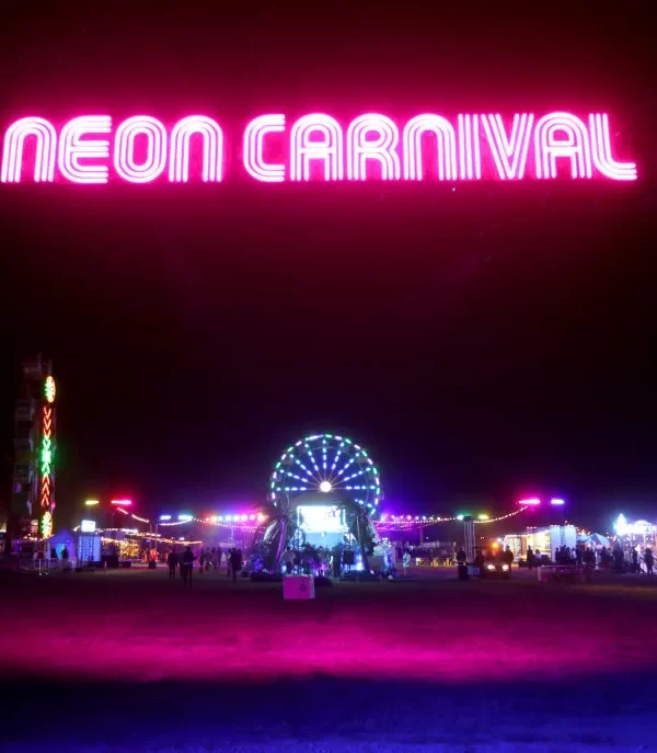coachella neon carnival